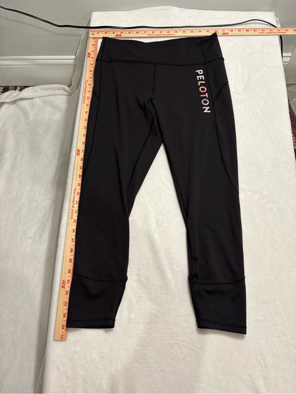 Peloton LuLuLemon Black Performance Leggings